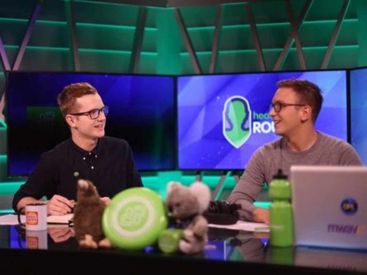 OPL broadcast desk during the headspace round